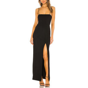 Nbd 'Eileen' Black Rayon Gown Size S